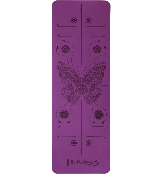 
NORTHIX, 
Yoga Mat Tpe Violet &ndash; Non-slip, Eco-friendly, 
Detail 1

