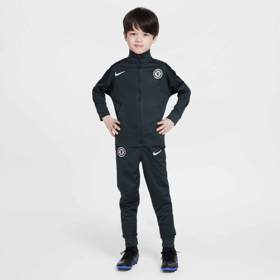 
NIKE, 
Younger Kids' Dri-fit Football Knit Tracksuit Chelsea F.c. Strike, 
Detail 1
