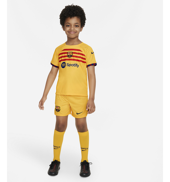 
NIKE, 
Younger Kids' Football Kit F.c. Barcelona 2023/24 Fourth, 
Detail 1
