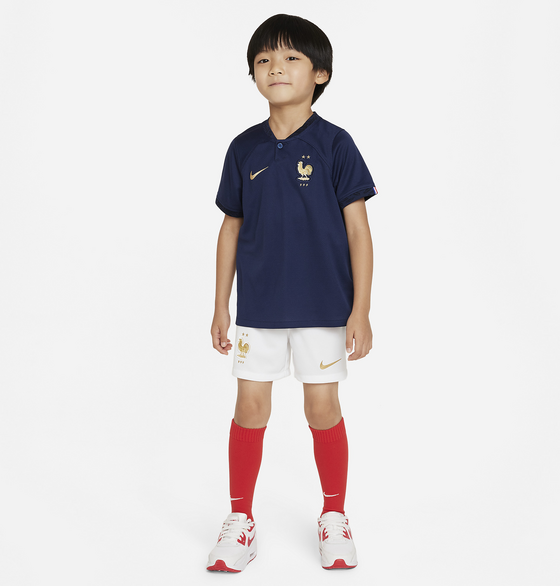 
NIKE, 
Younger Kids' Football Kit Fff 2022/23 Home, 
Detail 1
