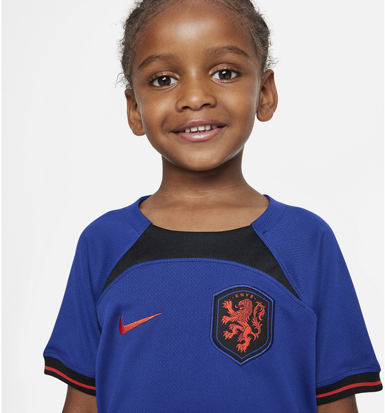 NIKE, Younger Kids' Football Kit Netherlands 2022/23 Away
