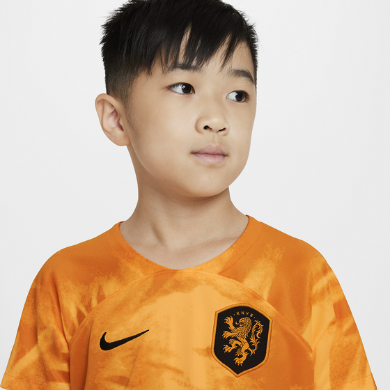 NIKE, Younger Kids' Football Kit Netherlands 2022/23 Home