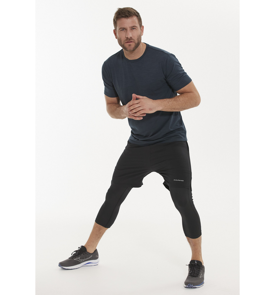 918523101101 ENDURANCE Zane 3/4 Functional Tights  Model01 Detail