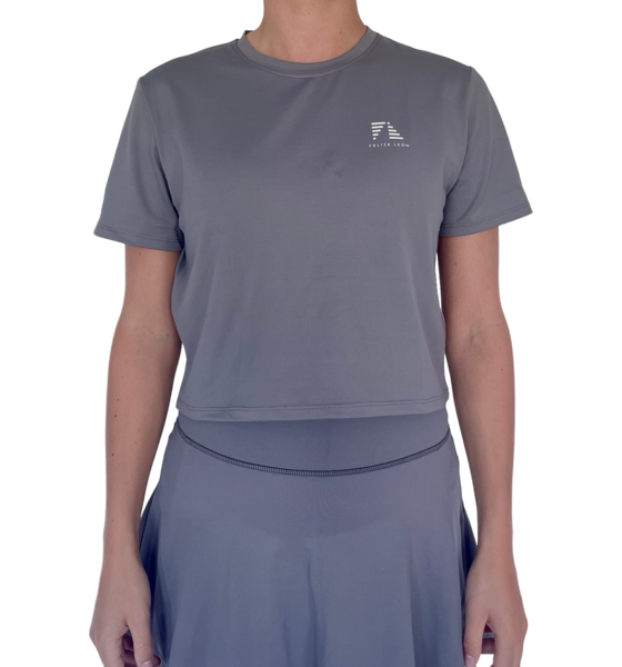 
FELIZE LEÓN, 
Zara Classic Cropped T-shirt, 
Detail 1

