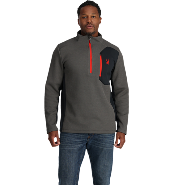 942753101105 SPYDER Zip Sweatshirt Bandit Swt 942753101105 SPYDER Zip Sweatshirt Bandit Swt Model01 Detail