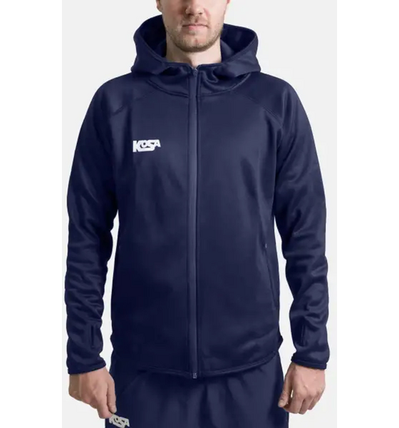 
KOSA, 
Zip Hoodie Navy (junior), 
Detail 1

