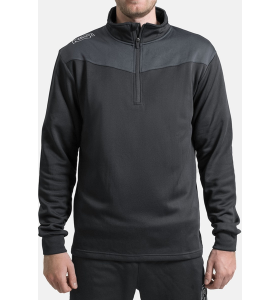 
KOSA, 
Zip Neck Black (junior), 
Detail 1
