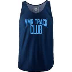 950115101101 YMR TRACK CLUB Änggården Men's Singlet Navy/blue  Standard Small1x1