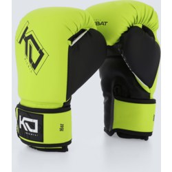 10 Oz Kyros Fan Kombat Boxing And Mma Gloves - YELLOW Standard Small1x1