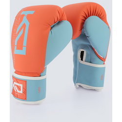 10 Oz Kyros Grom Kombat Boxing And Mma Gloves - ORANGE Standard Small1x1