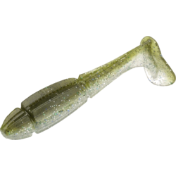 930281101101 13 FISHING 13 Fishing Churro Paddle Tail Swimbait, 11cm, 10g - Glitter Bomb - 6pcs  Standard Small1x1