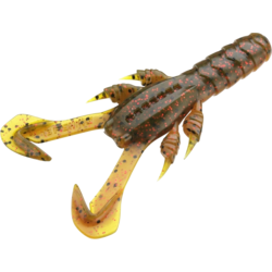 930158101101 13 FISHING 13 Fishing Ninja Craw Creature Bait, 7cm, 10g - Moldy Orange - 6pcs  Standard Small1x1