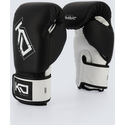 14 Oz Kyros Fan Kombat Boxing And Mma Gloves - BLACK Standard Small1x1