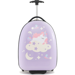 951782101101 NORTHIX 16" Children's Suitcase With 2-stage Telescopic Handle Children's Trolley Children's Hand Luggage Un  Standard Small1x1