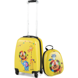 950510101101 NORTHIX 2 Piece Kids Luggage Set Hand Luggage And Backpack Set  Standard Small1x1