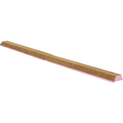 956747101101 B2X 240 Cm Children's Balance Beam With Carrying Handle  Suede Cover Folding Balancing Bar Pink  Standard Small1x1
