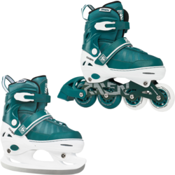 2in1 Oxen Hockey - VIT/ TEAL Standard Small1x1