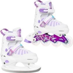 2in1 Oxen Hockey - VIT/LILA/NEO CHROME Standard Small1x1