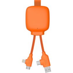 944099101101 XOOPAR 3000 Mah Powerbank I Återvunnen Plast - Gamma Lite Orange  Standard Small1x1