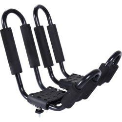 955319101101 B2X 4 X Kayak Carrier Boat Holder Universal For Car Roof Racks Including 4 All-purpose Straps  Standard Small1x1