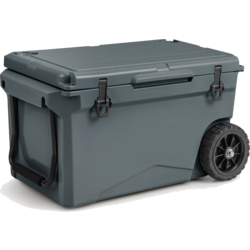 950381101101 NORTHIX 71l Insulated Box With Bottle Opener  Handle  Wheels Portable Cooler Heat Container Gray  Standard Small1x1