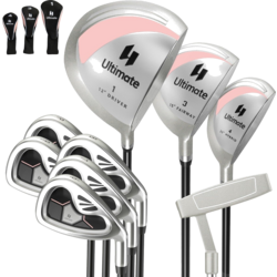 950417101101 NORTHIX 9-piece Complete Golf Club Set For Right-handed Women With Head Covers  Standard Small1x1