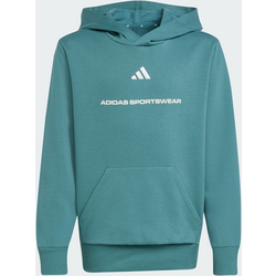 950058102101 ADIDAS Adidas Adidas Boys Slogan Huvtröja I Fleece För Barn  Standard Small1x1
