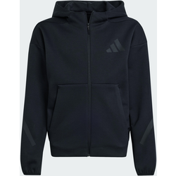 Adidas Adidas Z.n.e. Träningsjacka Med Hel Dragkedja Och Huva - BLACK / BLACK Standard Small1x1