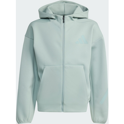 Adidas Adidas Z.n.e. Träningsjacka Med Hel Dragkedja Och Huva - WONDER SAGE / TACTILE GREEN Standard Small1x1
