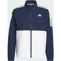 Adidas Beyond Twistweave Vindjacka Med Hel Dragkedja - WHITE / COLLEGIATE NAVY Standard Small1x1