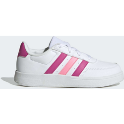 Adidas Breaknet Lifestyle Court Lace Shoes - CLOUD WHITE / LUCID FUCHSIA / BEAM PINK Standard Small1x1