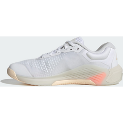 Adidas Dropset 4 Träningsskor - CLOUD WHITE / SILVER METALLIC / LUCID ORANGE Standard Small1x1