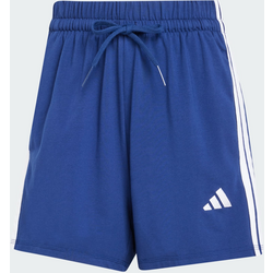 Adidas Essentials 3-stripes Cotton Shorts - DARK BLUE / WHITE Standard Small1x1