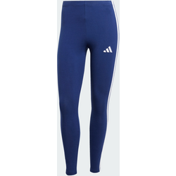Adidas Essentials 3-stripes Cotton Tights - DARK BLUE / WHITE Standard Small1x1