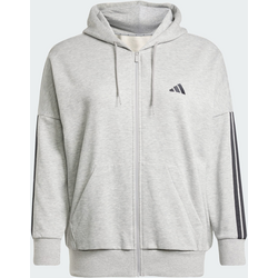 947758102101 ADIDAS Adidas Essentials 3-stripes Full-zip Fleece Hoodie (plus Size)  Standard Small1x1