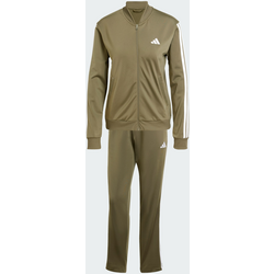 Adidas Essentials 3-stripes Träningsställ - OLIVE STRATA Standard Small1x1