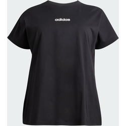 950911101101 ADIDAS Adidas Essentials Linear Cotton Tee (plus Size)  Standard Small1x1