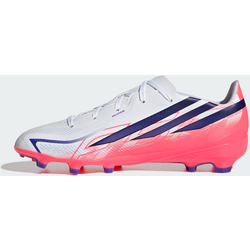 Adidas F50 Hyperfast League Firm Ground Fotbollsskor Barn - CLOUD WHITE / SOLAR PURPLE / SOLAR TURBO Standard Small1x1