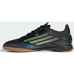 Adidas F50 League Indoor Fotbollsskor - CORE BLACK / IRON METALLIC / LUCID LEMON Standard Small1x1