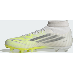 Adidas F50 Sparkfusion League Firm Ground / Artificial Ground Fotbollsskor I Medelhög Modell För Dam - CLOUD WHITE / IRON METALLIC / HI-RES YELLOW Standard Small1x1