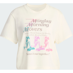 Adidas Lesmills Movers Graphic T-shirt - OFF WHITE Standard Small1x1