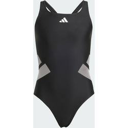 949143101101 ADIDAS Adidas Logo Baddräkt För Barn Med C-logga I Ryggen  Standard Small1x1