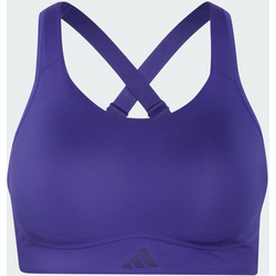 Adidas Optime Workout High Support Bh - PURE PURPLE Standard Small1x1