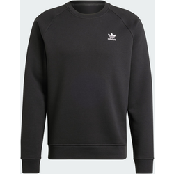 Adidas Originals Trefoil Essentials Crew Sweatshirt - BLACK Standard Small1x1