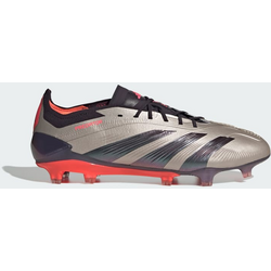 Adidas Predator Elite Firm Ground Fotbollsskor - PLATINUM METALLIC / AURORA BLACK / CARBON Standard Small1x1