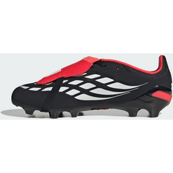 Adidas Predator Elite Fold-over Tongue Firm Ground Fotbollsskor Barn - CORE BLACK / CLOUD WHITE / LUCID RED Standard Small1x1