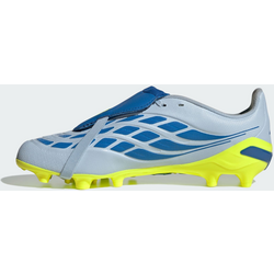 Adidas Predator League Fold-over Tongue Artificial Ground Fotbollsskor För Barn - CRYSTAL SKY / RAY BLUE / TEAM SOLAR YELLOW 2 Standard Small1x1