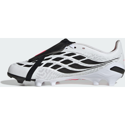 Adidas Predator League Fold-over Tongue Firm Ground Fotbollsskor Barn - CLOUD WHITE / SOLAR TURBO / CORE BLACK Standard Small1x1