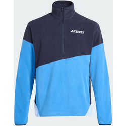 Adidas Terrex Multi Climawarm Fleece Anorak - LEGEND INK / RAY BLUE Standard Small1x1