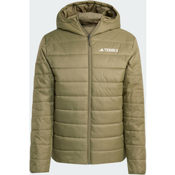 Adidas Terrex Multi Essentials Climawarm Insulated Jacka Med Huva - OLIVE STRATA Standard Small1x1